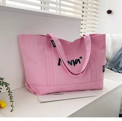 Custom Printed Logo Custom Eco Beach Tote Bag with Handled Style and OEM/ODM Acceptable