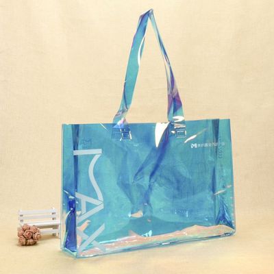 PVC Shopping Tote Bag for Medium Size in Customized Color and Customized Design