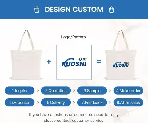 Eco-Friendly Customized Color Canvas Tote Bag with Custom Logo Reusable and Practical