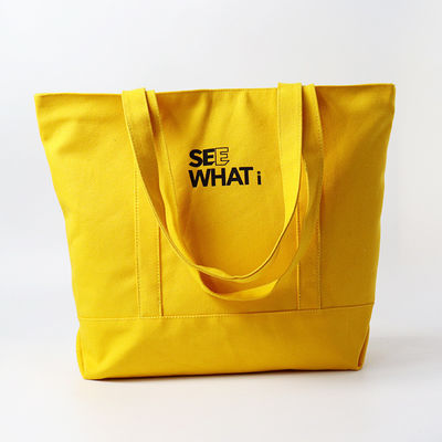 Custom Logo Printed Eco Friendly Bulk Organic Cotton Canvas Grocery Shopping Tote Bag