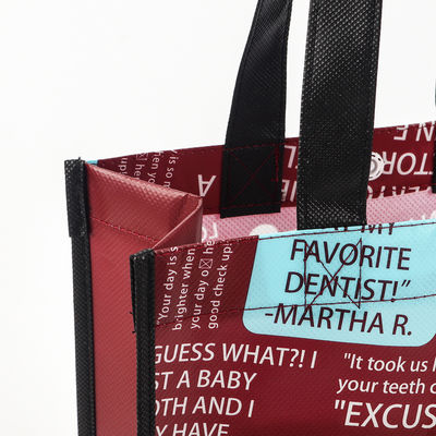 Reusable Non Woven Shopping Bag with Customized Color and Handled Style