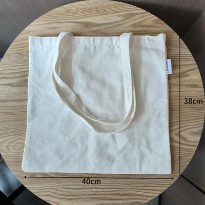 Custom Canvas Tote Bag Acceptable OEM/ODM Solid Color Customizable Letter Pattern Type