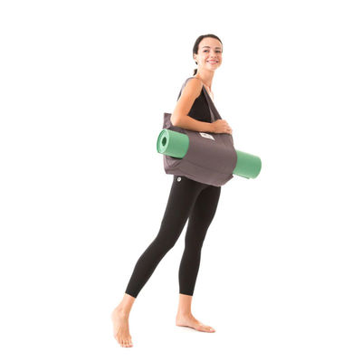 Customized Color Eco Friendly Cotton Canvas Yoga Mat Bag for Eco Conscious Yogis