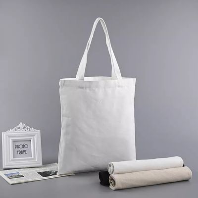 Medium Size Reusable Cotton Canvas Shopping Bag Customized and Custom for Shopping