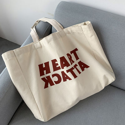 2022 Fashion Custom Women Canvas Tote Bag For Shopping with Eco-Friendly Material