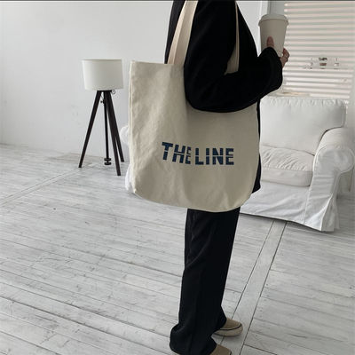 Accepable OEM/ODM Letter Print Cotton Tote Bag for High Demand
