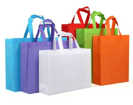 Customize Logo Non-Woven Tote Bag for Shipping Bags Middle Position