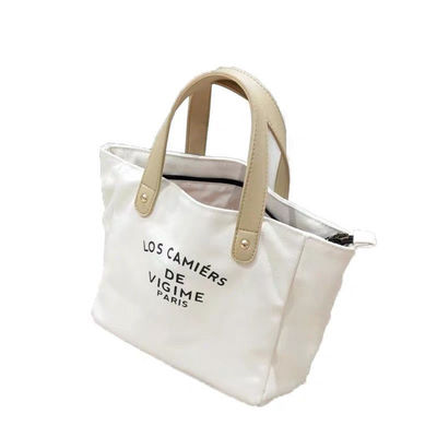 Custom Design Canvas Tote Bag With Handles OEM/ODM Acceptable With Fast Turnaround