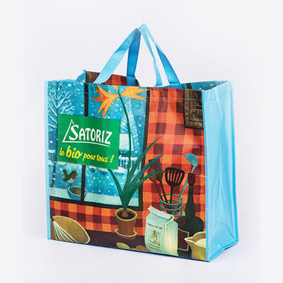 Customized Color Non Woven Reusable Shopping Tote Bag for Eco-Friendly Buyers