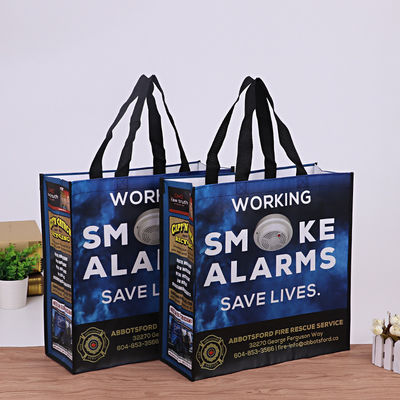 Customized Color Non Woven Reusable Shopping Tote Bag for Eco-Friendly Buyers