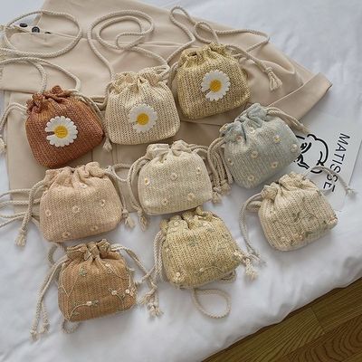 Daily School Life 2022 Summer Beach Holiday Handbag Summer Crossbody Bag For Women Pattern Type Other
