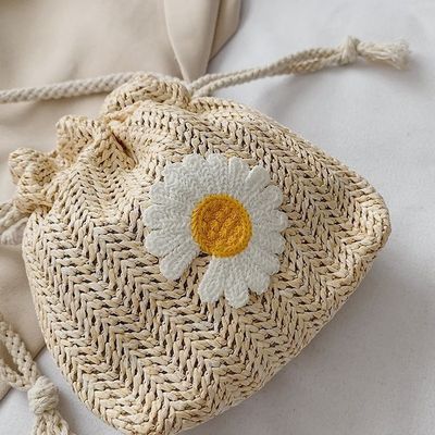Daily School Life 2022 Summer Beach Holiday Handbag Summer Crossbody Bag For Women Pattern Type Other
