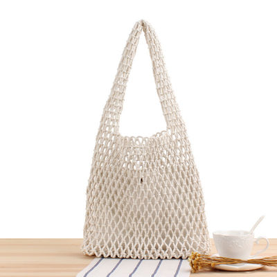 Casual Large Weave Handbags Women Woven Straw Beach Tote Bag with Customized Color Bucket