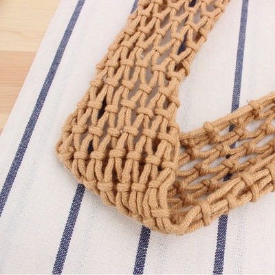 Casual Large Weave Handbags Women Woven Straw Beach Tote Bag with Customized Color Bucket