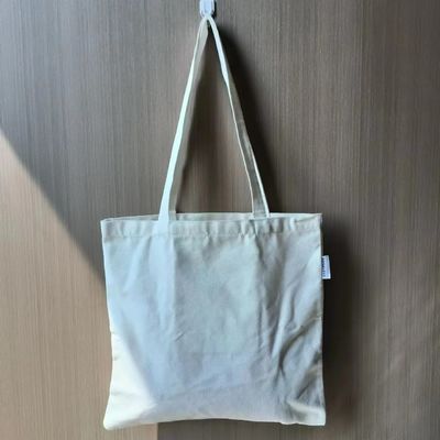 Custom Logo Printed Canvas Tote Bag for Retail Shopping Extra Large Size
