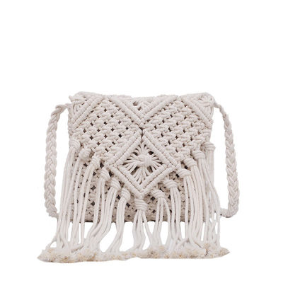 Customized Logo Womens Straw Clutch Weave Shoulder Summer Beach Crossbody Purse Bag with Zipper Closure