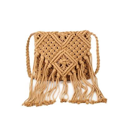 Customized Logo Womens Straw Clutch Weave Shoulder Summer Beach Crossbody Purse Bag with Zipper Closure
