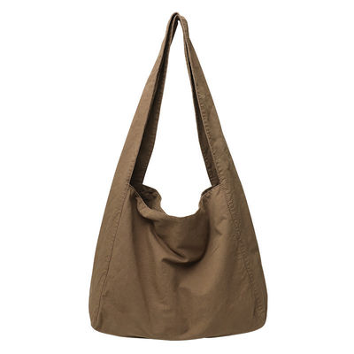 Custom Outdoor Fashion Beach Bag with Letter Print and Cotton Material