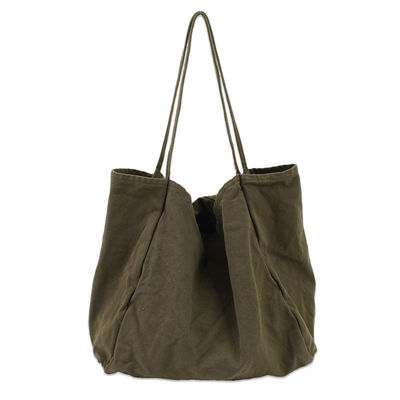 Large Capacity Women's Tote Bag with Simple Design Acceptable OEM/ODM Letter Pattern