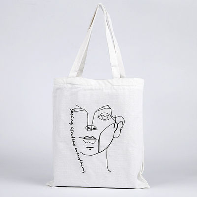 Newest Fashinable Style Letter Print Cotton Tote Bag for Customized Design