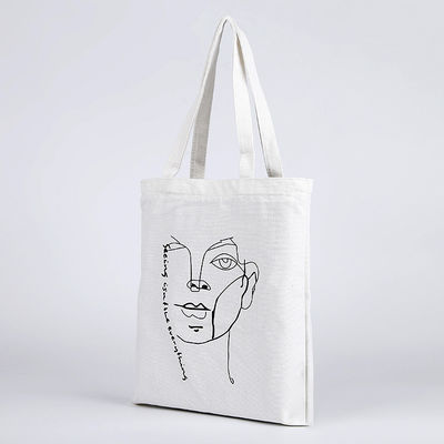 Newest Fashinable Style Letter Print Cotton Tote Bag for Customized Design