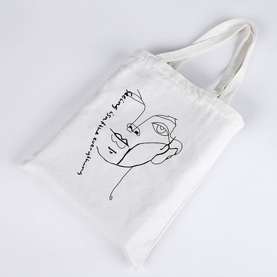 Newest Fashinable Style Letter Print Cotton Tote Bag for Customized Design