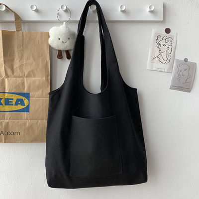 Custom Logo Canvas Shopping Bag Organic Cotton Tote Bag and Newest Fashionable Style