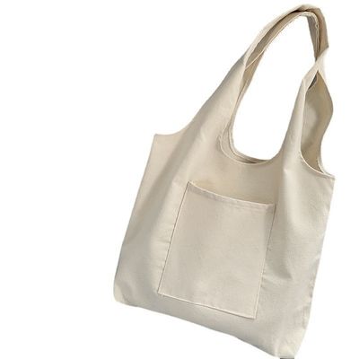 Custom Logo Canvas Shopping Bag Organic Cotton Tote Bag and Newest Fashionable Style