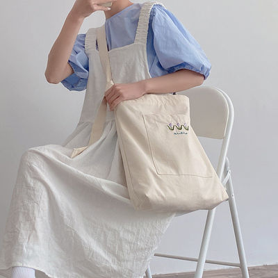 Medium Size Eco Friendly Cotton Shopping Canvas Printed Tote Bag