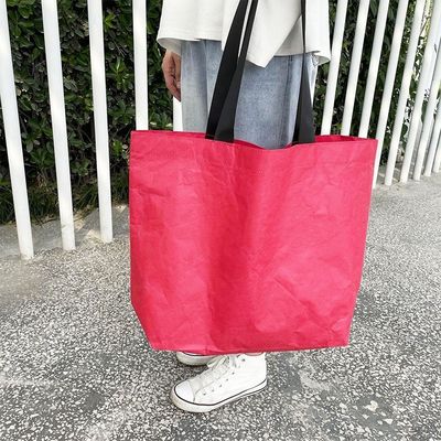 Dupont Paper Shopping Bag in Customized Color with Waterproof and Washable Material