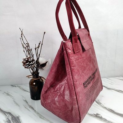 Customized Desgin Large Capacity Tyvek Dupont Paper Insulated Lunch Box Bag