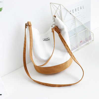 Round Bottom Cotton Tote Bag for Fashionable and Functional Shopping