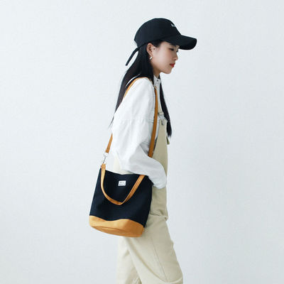 Round Bottom Cotton Tote Bag for Fashionable and Functional Shopping