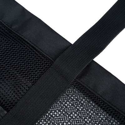 Custom Logo Black Shell Collection Large Nylon Portable Mesh Beach Tote Bag for Women