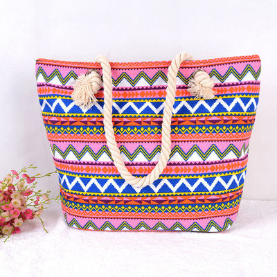 Newest Fashionable Style 2022 Sublimation Printed Beach Bags for Women None Decoration
