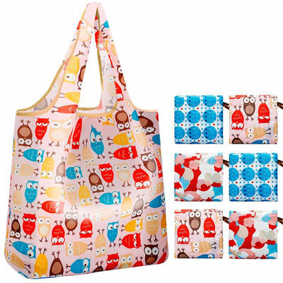 REPT Eco-Friendly Reusable Polyester Shopping Foldable Tote Makeup Packing Nylon Bags