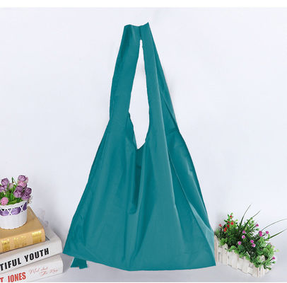Customized Logo REPT Eco RPET Polyester Foldable Shopping Bag for Performance