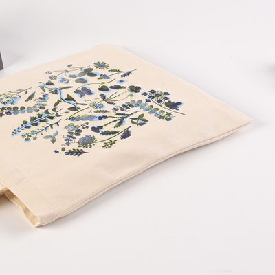 Accepable OEM/ODM Daily School Life Canvas Shopper Bag with Custom Logo Printing