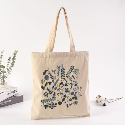 Accepable OEM/ODM Daily School Life Canvas Shopper Bag with Custom Logo Printing