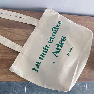 Customized Logo Size Washable Canvas Tote Shopping Bag for Newest Fashinable Occasion