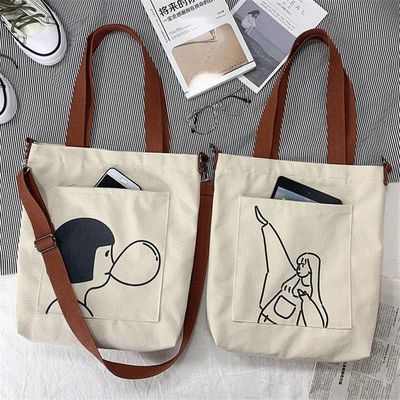 OEM/ODM Acceptable Cotton Canvas Tote Shopping Bag with Customized Logo