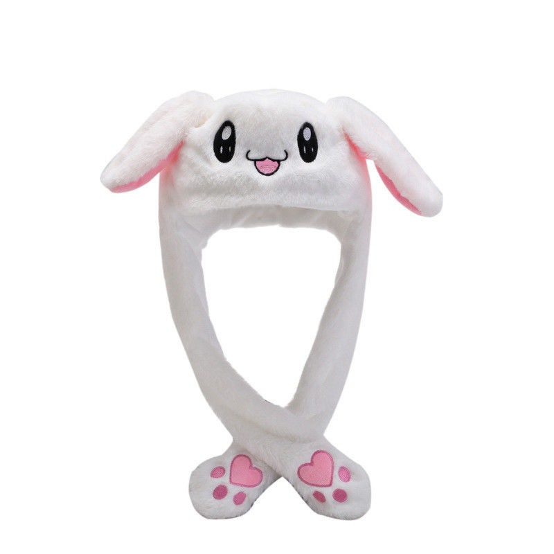 Korean Version Rabbit Ear Hat in Free Size for Spring and Autumn Fashion Embroidery