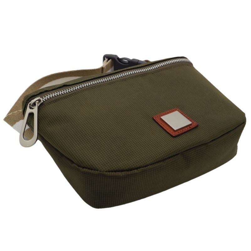 Fanny Pack Custom Logo Printed Men Women Travel Nylon Waist Bag Cross Body Belt Bag
