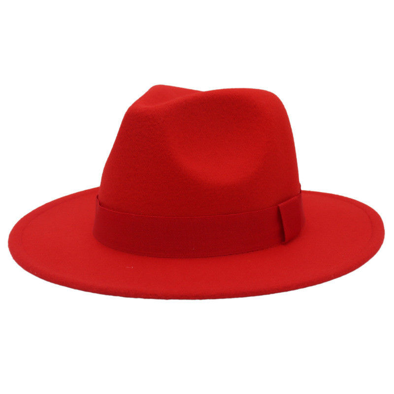 British Style Lace Accessory Cashmere Felt Hat for Men and Women in Four Seasons Jazz Hat