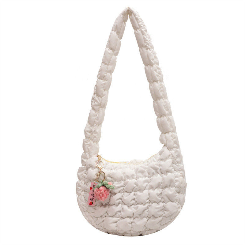 Daily Life Must-Have Newest Fashinable Korean Style Quilted Puffer Weekend Travel Bag