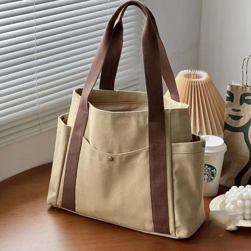 Daily School Life Customized Color Large Canvas Crossbody Bags for Men and Women