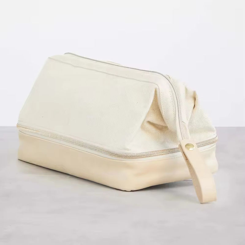 Zipper Closure Makeup Bag for Secure Storage of Private Label Products