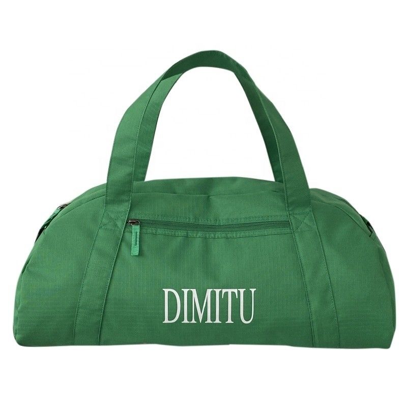 Waterproof Large Capacity Custom Sport Gym Sneaker Nylon Polyester Bag with Zipper Closure