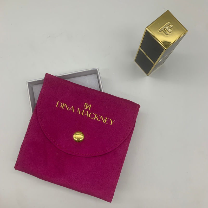 Custom Suede Environmentally Friendly Jewelry Pouch Jewelry Packaging Display Type
