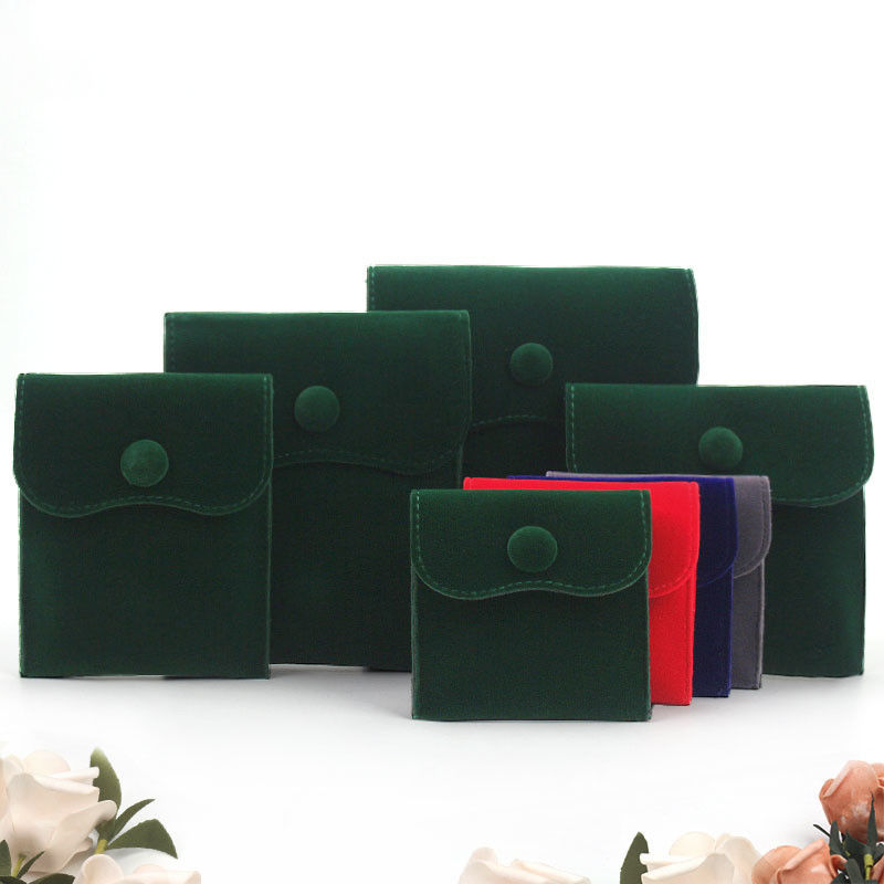 OEM/ODM Acceptable Jewelry Packaging Pouches in Customized Color with Printed Logo